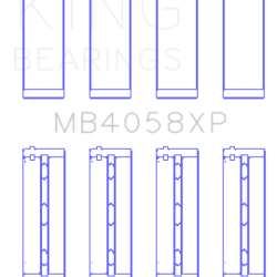 KING ENGINE BEARINGS MB4058XP