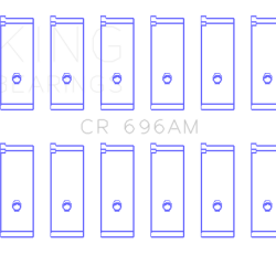 KING ENGINE BEARINGS CR696AM