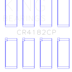 KING Rod Bearings King Engine Bearings CR4182CP0.25
