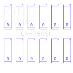 KING ENGINE BEARINGS CR6780SI025