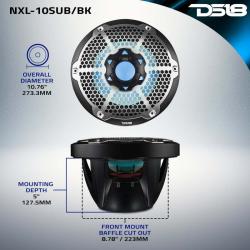 DS18 NXL-10SUB/BK