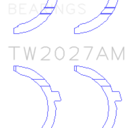 KING ENGINE BEARINGS TW2027AM