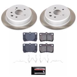 PSB Semi-Coated Rotor Kits PowerStop SC195