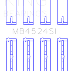 KING ENGINE BEARINGS MB4524SI