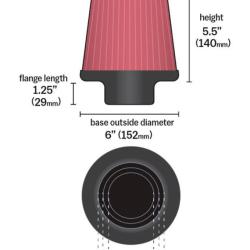 K&N ENGINEERING RG1001RD