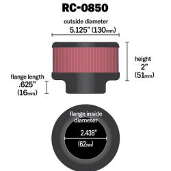 K&N ENGINEERING RC0850