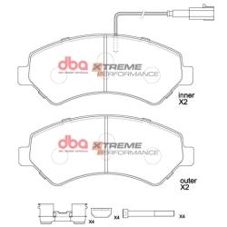 DBA XP Performance Brake Pads DBA DB15172XP