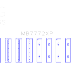 KING ENGINE BEARINGS MB7772XP