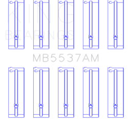 KING ENGINE BEARINGS MB5537AM025