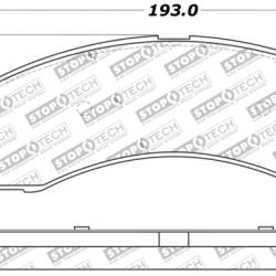 ST Sport Brake Pads Stoptech 309.07560