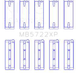 King Engine Bearings MB5722XP.026