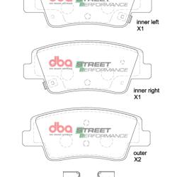 DBA SP Performance Brake Pads DBA DB15206SP