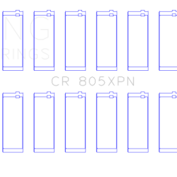KING ENGINE BEARINGS CR805XPN010