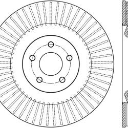 STOPTECH 12661124CSR