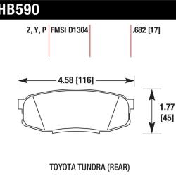 Hawk Performance HB590Y.682