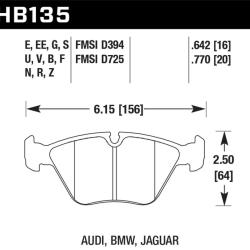HAWK PERFORMANCE HB135N760