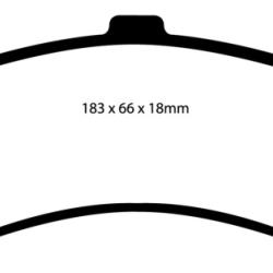 EBC Greenstuff Brake Pad Sets EBC DP61635