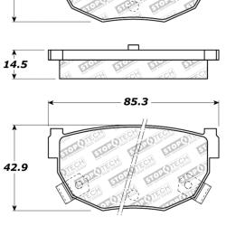 ST Sport Brake Pads Stoptech 309.02720