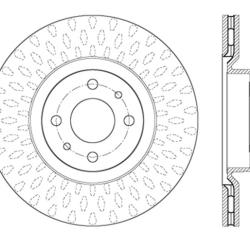 ST Slot & Drill Brake Rotors Stoptech 127.04004L
