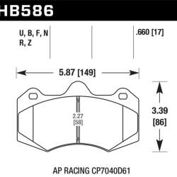 HAWK PERFORMANCE HB586N660