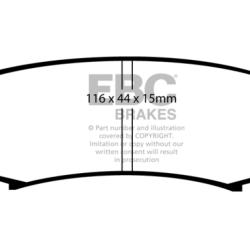 EBC Extra Duty Brake Pad Sets EBC ED9993