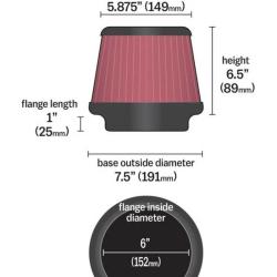 K&N ENGINEERING RU1014