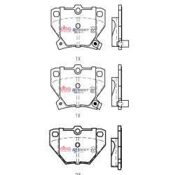 DBA Street Series Brake Pads DBA DB1429SSEV