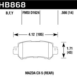 Hawk Performance HB868Y.566