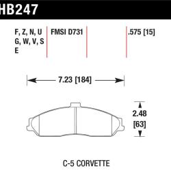 Hawk Performance HB247F.575