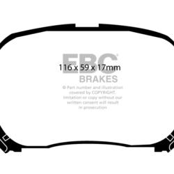 EBC Greenstuff Brake Pad Sets EBC DP61133