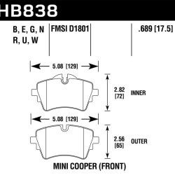 HAWK PERFORMANCE HB838B689