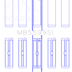 KING ENGINE BEARINGS MB5599SI