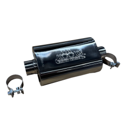 KSH Univ Polished Muffler Kooks Headers KO250-12-CI