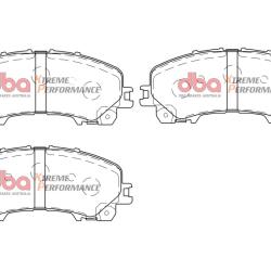 DBA XP Performance Brake Pads DBA DB2341XP