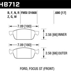 HAWK PERFORMANCE HB712B680