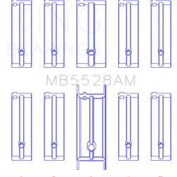 KING ENGINE BEARINGS MB5528AM05