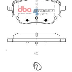 DBA Street Series Brake Pads DBA DB15269SS