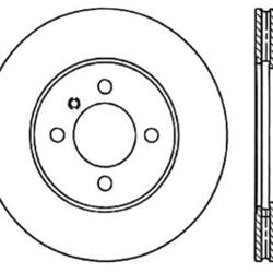 STOPTECH 12634018CSR