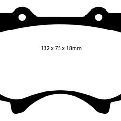 EBC Greenstuff Brake Pad Sets EBC DP61657