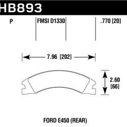 Hawk Performance HB893P.770