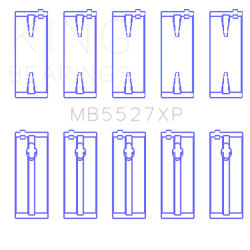 KING ENGINE BEARINGS MB5527XP