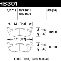 Hawk Performance HB301Z.630