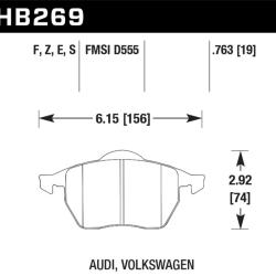 HAWK PERFORMANCE HB269S763