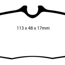 EBC Bluestuff Brake Pad Sets EBC DP51741NDX
