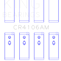KING ENGINE BEARINGS CR4106AM10