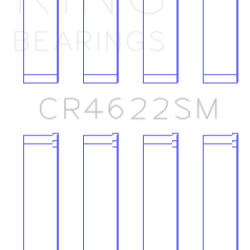 KING Connecting Rod Bearings King Engine Bearings CR4622SM0.25