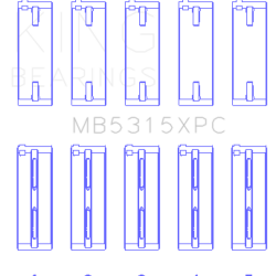 KING ENGINE BEARINGS MB5315XPC05