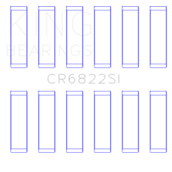 KING ENGINE BEARINGS CR6822SI05
