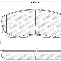 ST Sport Brake Pads Stoptech 309.08150