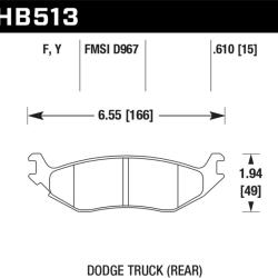 Hawk Performance HB513Y.610